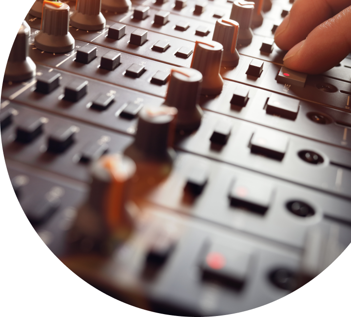 mixing board